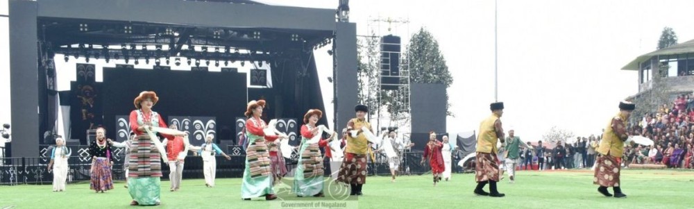 Sikkim team showcasing Integration Dance. (DIPR Photo)